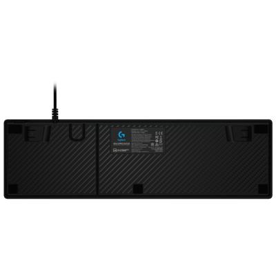 Logitech herní klávesnice G512 LIGHTSYNC RGB/ mechanická/ GX Red/ USB/ US layout/ Carbon