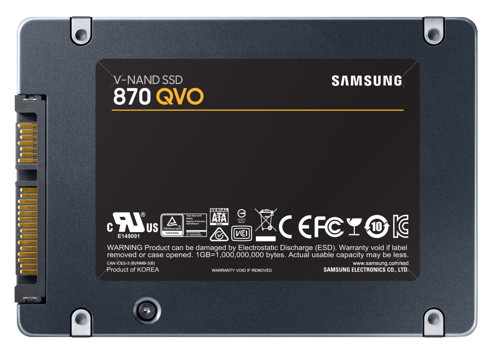 SAMSUNG 870 QVO 2TB SSD / 2,5" / SATA III / Interní