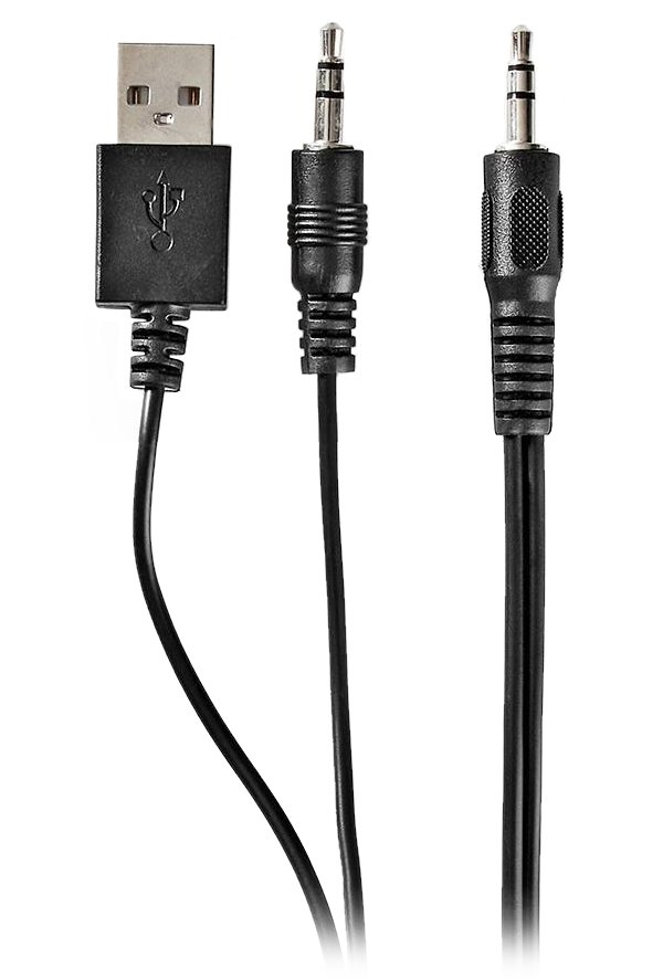 NEDIS PC reproduktory/ 2.1/ výkon 33 W/ 3,5 mm jack/ USB/ ABS/ dřevo/ černé