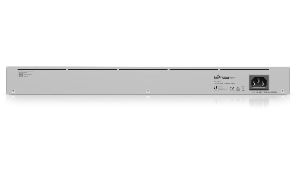 Ubiquiti UniFi Switch 48 - 48x GbE, 4x SFP, Fanless