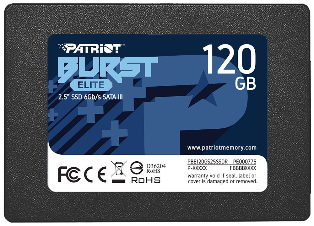 PATRIOT BURST ELITE 120GB SSD / Interní / 2,5" / SATA 6Gb/s /