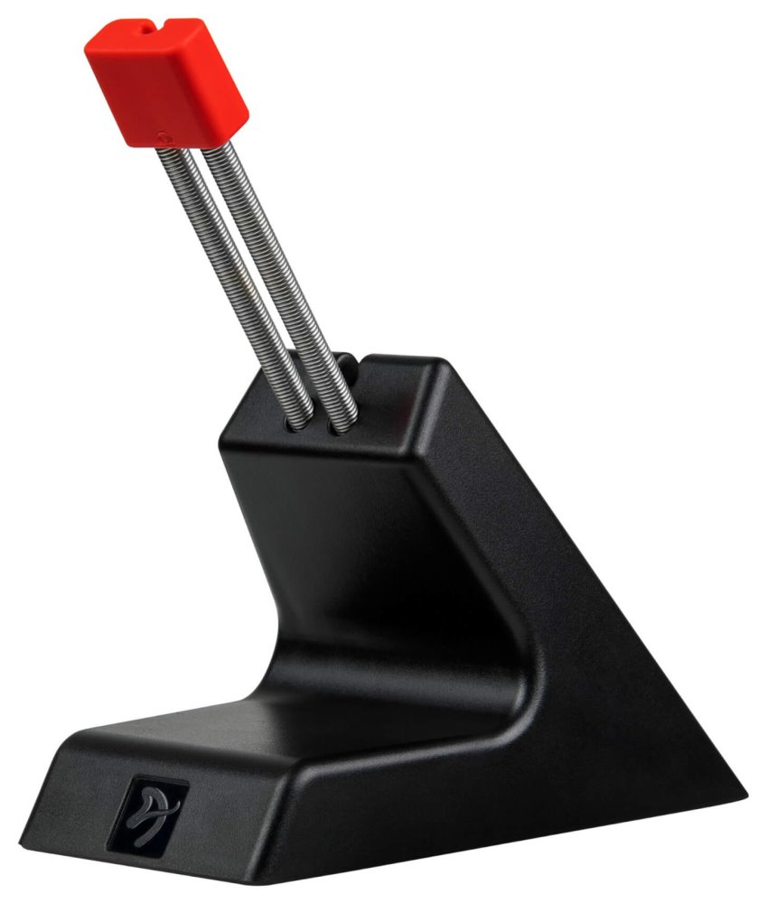AROZZI ANCORA Mouse Bungee BlackRed/ držák kabelu pro herní myši/ černočervený/ nastavitelný
