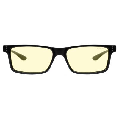 GUNNAR kancelářske/herní dioptrické brýle VERTEX READER ONYX * jantárová skla * BLF 65 * dioptrie +1