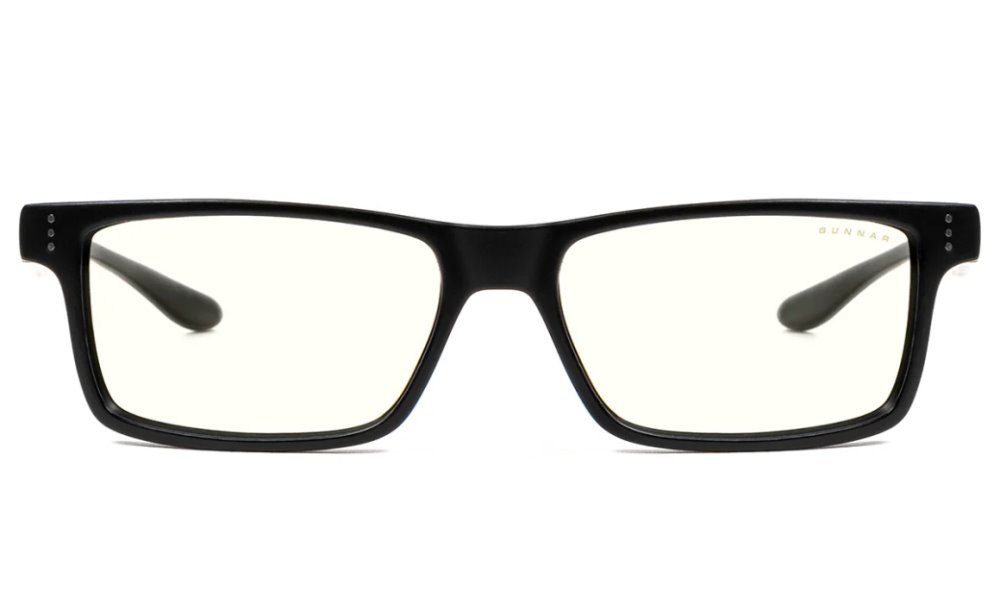 GUNNAR kancelářske/herní dioptrické brýle VERTEX READER ONYX * čírá skla * BLF 35 * dioptrie +1.5