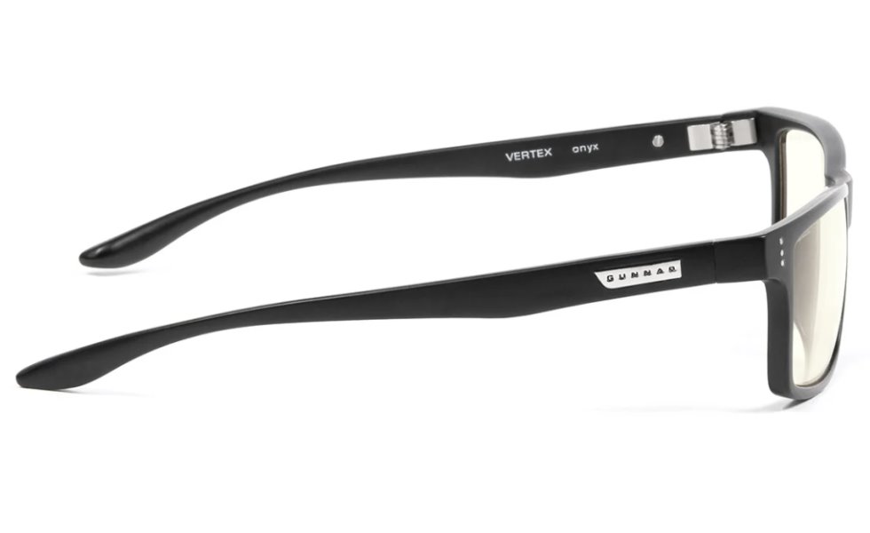 GUNNAR kancelářske/herní dioptrické brýle VERTEX READER ONYX * čírá skla * BLF 35 * dioptrie +2,5
