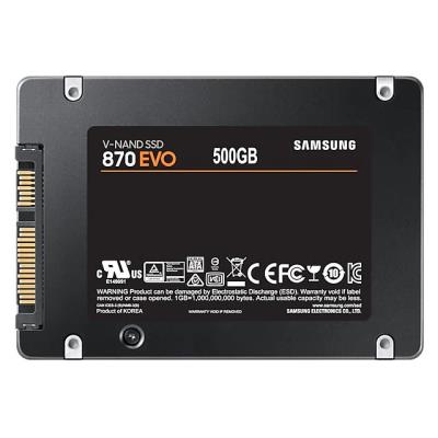 SAMSUNG 870 EVO 500GB SSD / 2,5 / SATA III / Interní