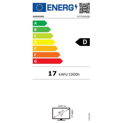 Samsung Professional T45F 27" / FullHD 1920x1080 / 16:9 / IPS / 5ms / 75Hz / Jack/HDMI/DP/USB/PIVOT/VESA