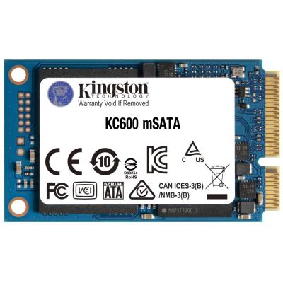 KINGSTON KC600 512GB SSD / mSATA / Interní /