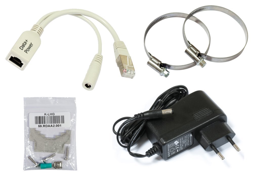 MikroTik LHG XL HP5 - outdoor klient, anténa 27 dBi, 6,4°, 802.11a/n, L3 (5GHz) - 4 ks