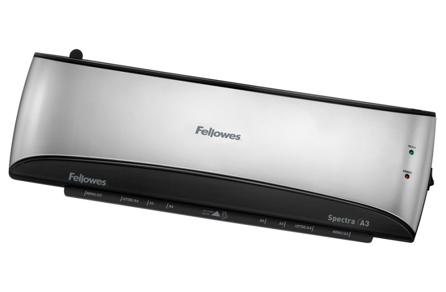 FELLOWES laminátor SPECTRA/ formát A3/ laminovací šířka 317 mm/ fólie 125 mic/ černo-stříbrný