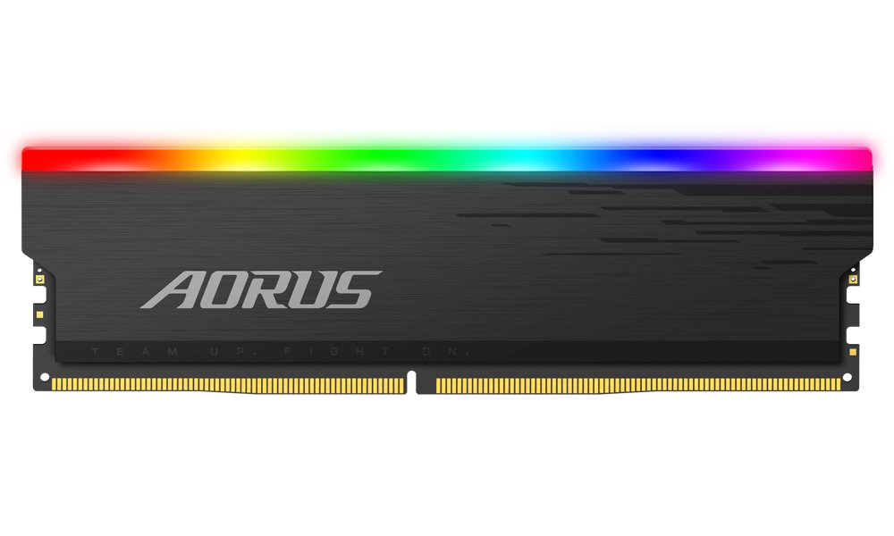 GIGYBTE AORUS RGB Memory DDR4 16GB 3333MT/s / DIMM / CL18 / 1,35V / Heat Shield / RGB / KIT 2x 8GB