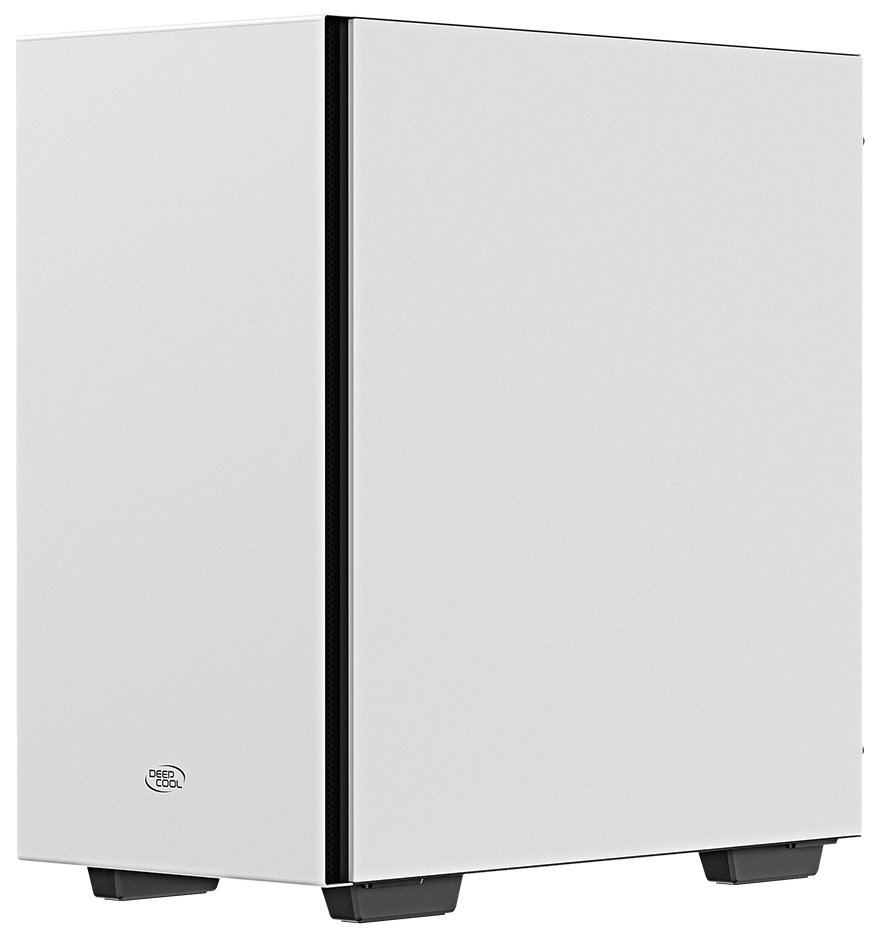 DEEPCOOL skříň Macube 110 WH / Micro ATX / 120mm fan / 2xUSB 3.0 / prosklená bočnice s magnetickým uchycením /  bílá