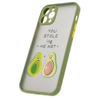 COLORWAY Smart Matte 3D Print Case/ Apple iPhone 12 Pro/ Avocado green