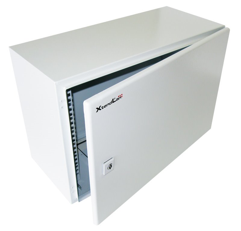 XtendLan Venkovní rozvaděč pro 19", 7U, hloubka 280mm, IP55, šedý
