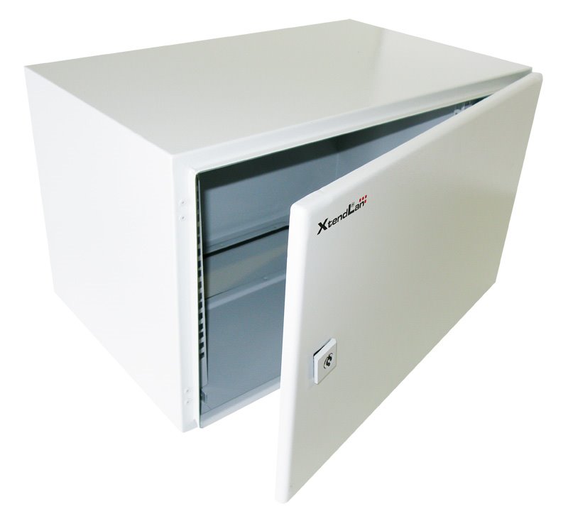 XtendLan Venkovní rozvaděč pro 19", 6U, hloubka 400mm, IP55, šedý