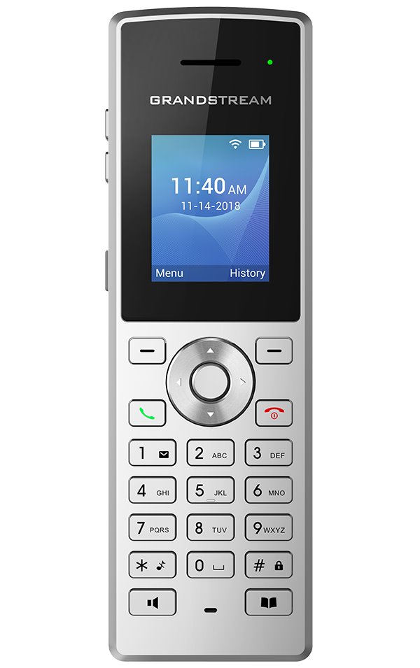 Grandstream WP810 telefon, barevný displej, 2x SIP, dual band WiFi, Micro USB, 3.5mm jack