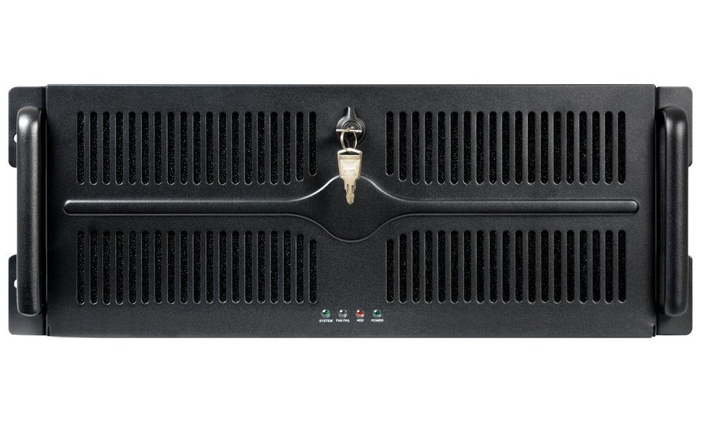CHIEFTEC rack 19" 4U UNC-411E-B / 400W zdroj / USB 3.0 / černý