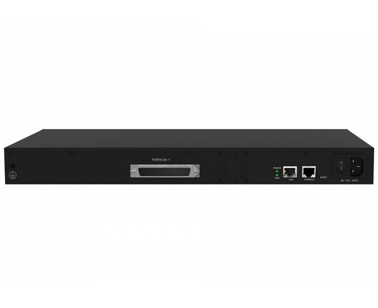 Yeastar NeoGate TA2400, 24 portová FXS brána, 1x RJ21, 1x LAN, rack provedení
