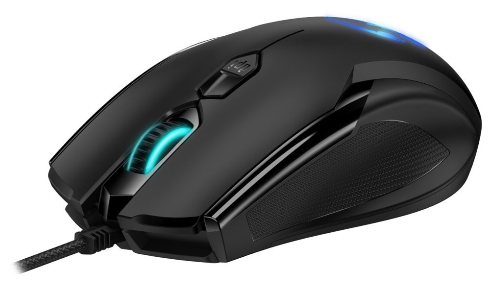 GENIUS GX GAMING AMMOX X-1 600/ drátová/ 3200 dpi/ RGB podsvícení/ USB/ černá