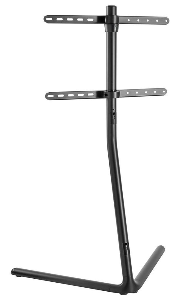 POŠKOZENÝ OBAL - NEDIS podlahový TV stojan/ 49 - 70 "/ 40 kg/ Provedení V-vorm/ Protiskluzový popruh/ Snap-lock/ Hliník/ Ocel/...