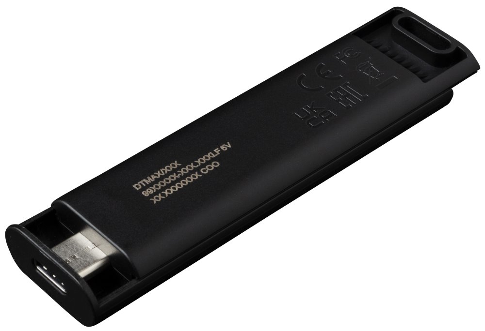 KINGSTON DataTraveler Max 1TB / USB 3.2 Gen2 Type-C / až 1.000MB/s zápis / černá