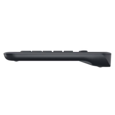 Logitech klávesnice K400 Plus/ Bezdrátová/ 2.4GHz/ Touchpad/ USB přijímač/ CZ/ Černá