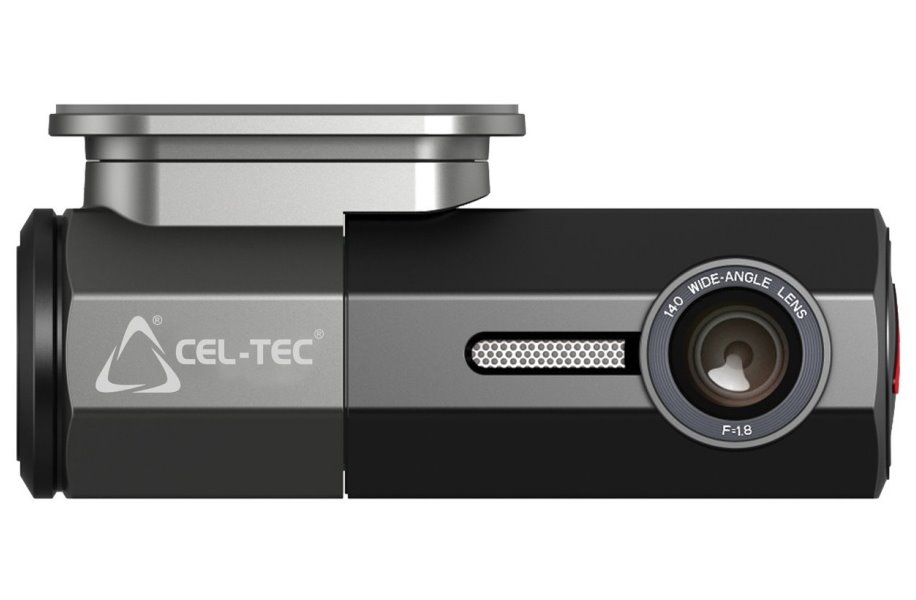 CEL-TEC palubní kamera do auta Red Cobra Wi-Fi Magnetic/1080p/WiFi/g senzor/magnetický držák/
