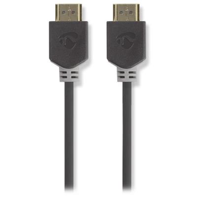 NEDIS High Speed HDMI 1.4 kabel s ethernetem/ 4K@30Hz/ zlacené konektory HDMI-HDMI/ antracit/ box/ 20m