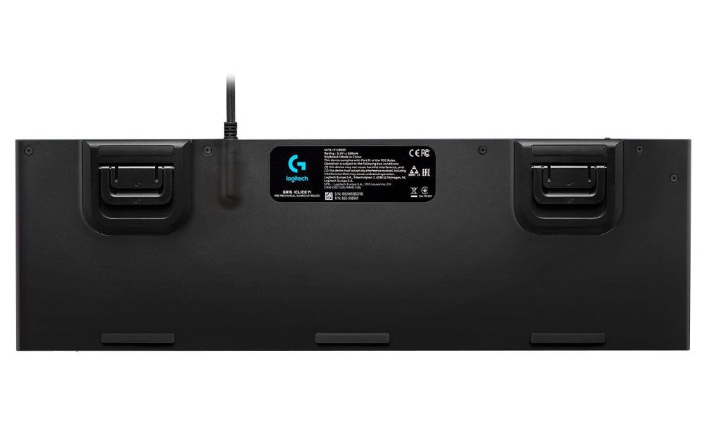 Logitech herní klávesnice G815 LIGHTSYNC RGB/ mechanická/ drátová/ GL taktilní/ USB/ UK layout/ Carbon