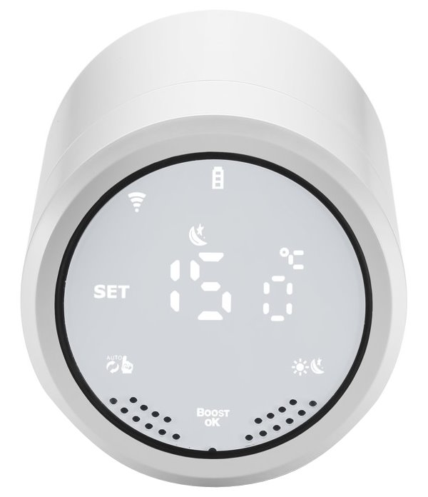 IMMAX NEO SMART sada 3x Termostatická hlavice Zigbee, TUYA