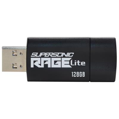 PATRIOT Supersonic Rage Lite 128GB / USB 3.2 Gen 1 / černá
