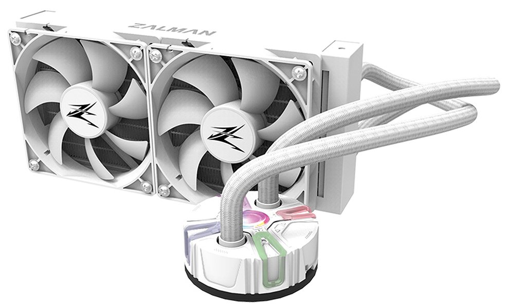 Zalman vodní chladič Reserator5 Z24 / 240 mm / ZE1225ASHx2 / bílý