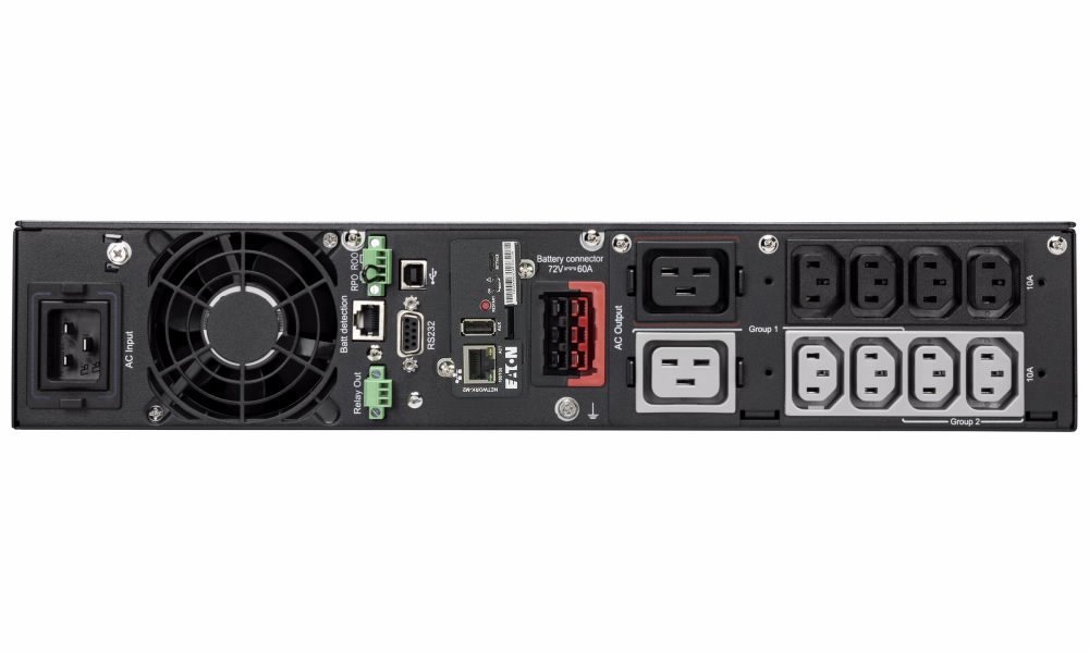EATON UPS 5PX 2200i RT2U Netpack G2, 2200VA, 1/1 fáze, NMC karta