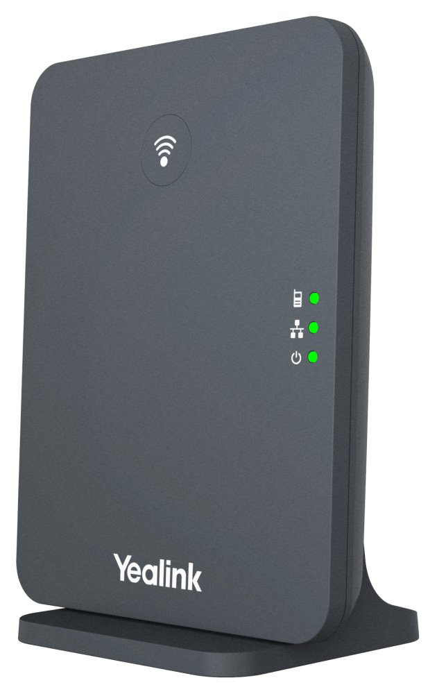 Yealink W73P, IP DECT báze+ručka, PoE, 1,8" barevný displej, až 10 ruček, 10x SIP