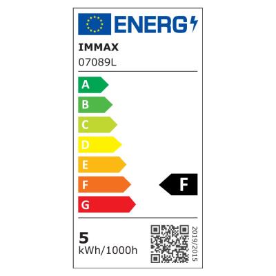 IMMAX NEO SMART LED filamentová žárovka E27, 5W teplá, studená bílá, stmívatelná, Zigbee 3.0, TUYA