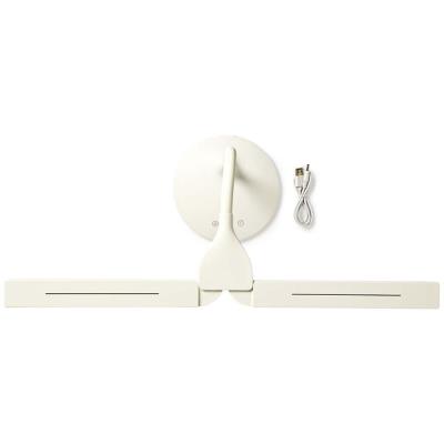 NEDIS LED lampička/ dobíjecí/ 5VDC/ dotykové funkce/ přirozená, studená, teplá bílá/ stmívatelná/ 280 lm/ bílá