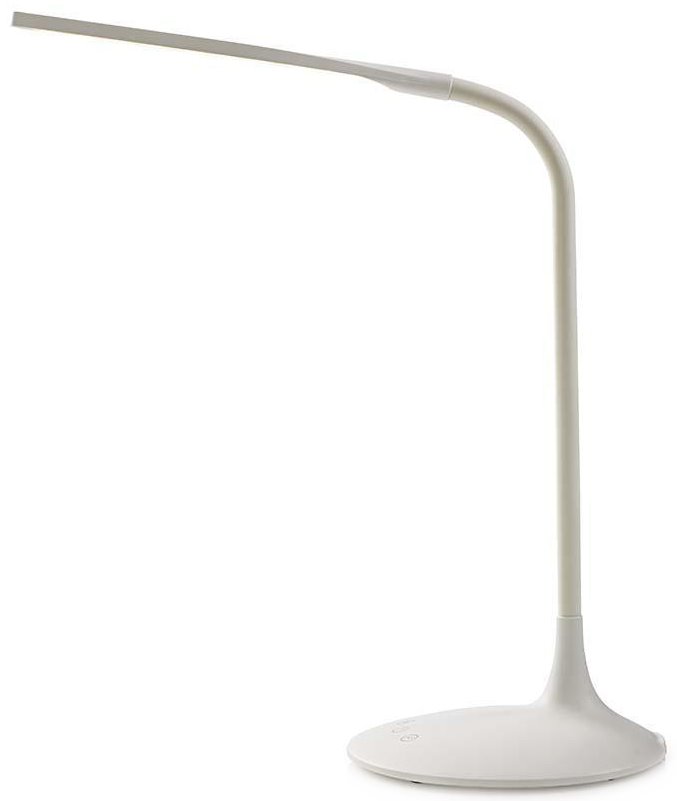 NEDIS LED lampička/ dobíjecí/ 5VDC/ dotykové funkce/ přirozená, studená, teplá bílá/ stmívatelná/ 250 lm/ bílá