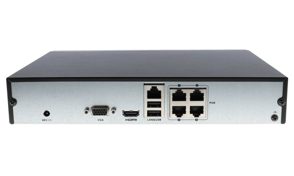 HiLook Powered by HIKVISION/ Network KIT IK-4142TH-MH/P(C)/ 2Mpx/ 4x kamery IPC-T221H 2.8mm/ 1x NVR-104MH-D/4P/ 1TB HDD
