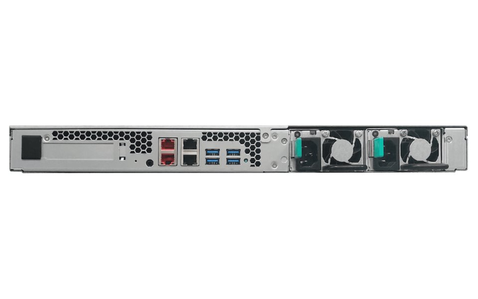 Asustor NAS AS6504RD/RAIL KIT / 4x 2,5"/3,5" SATA III/ Atom C3538 2,1GHz/ 8GB/ 2x1GbE+ 2x2.5GbE/ 4x USB 3.0/ red. zdroj