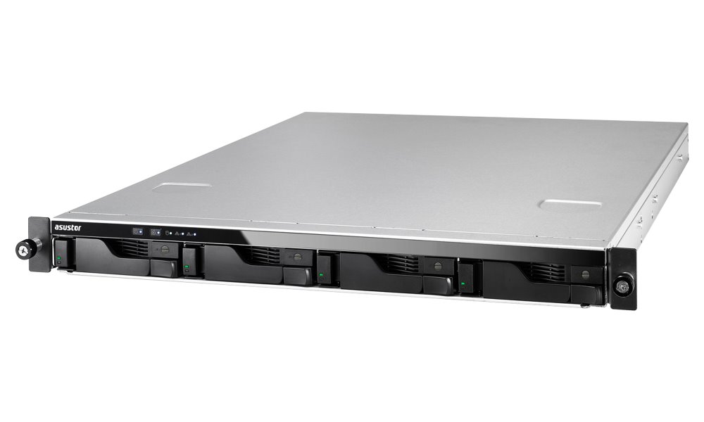 Asustor NAS AS6504RS/RAIL KIT / 4x 2,5"/3,5" SATA III/ Atom C3538 2,1GHz/ 8GB/ 2x1GbE+ 2x2.5GbE/ 4x USB 3.0