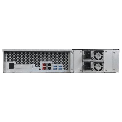 Asustor NAS AS6512RD/RAIL KIT / 12x 2,5"/3,5" SATA III/ Atom C3538 2,1GHz/ 8GB/ 2x1GbE+ 2x2.5GbE/ 4x USB 3.0/ red. zdroj