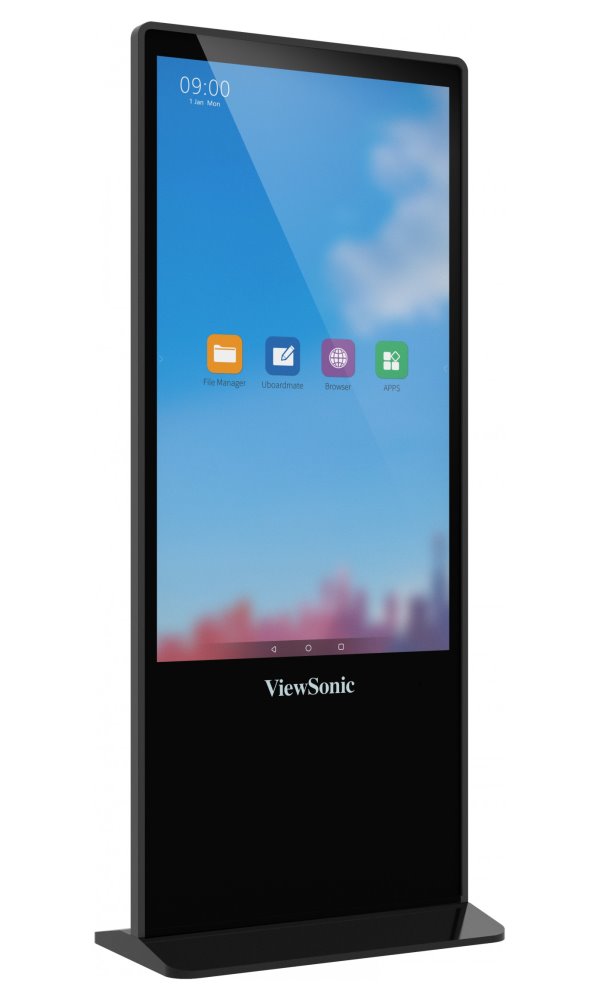ViewSonic e-Poster EP5542/ 55"/DLED/ 3840 x 2160/ 450cd/ DP / HDMI x 3 /VGA /RS232 in x 1 /USB x 3 /SPDIF/ Earthphone/ R