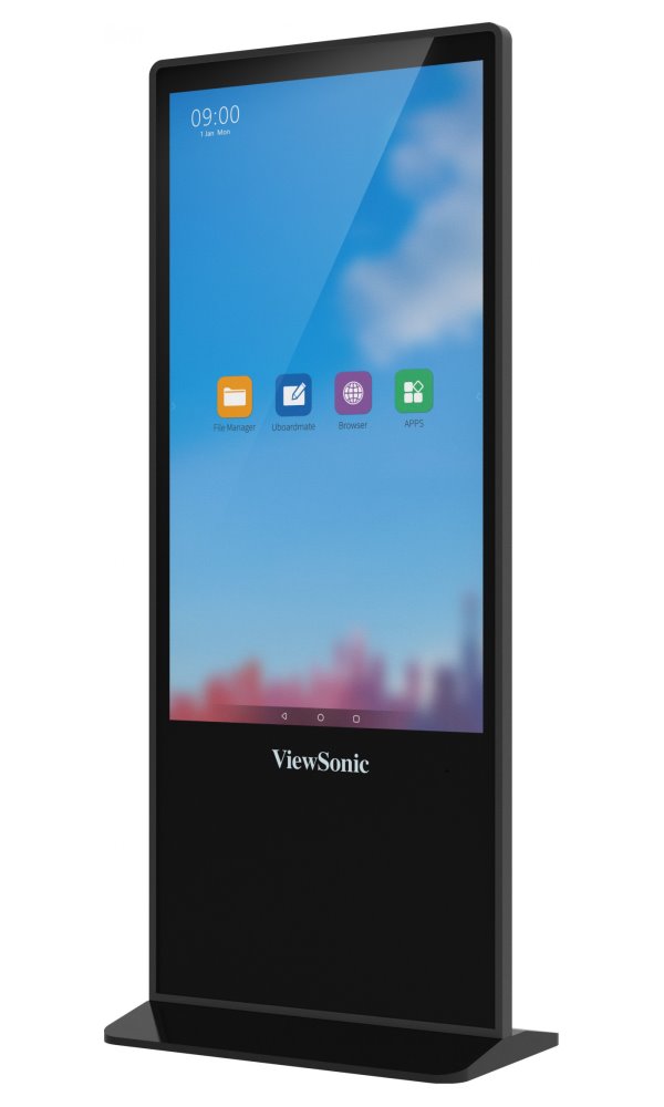 ViewSonic e-Poster EP5542/ 55"/DLED/ 3840 x 2160/ 450cd/ DP / HDMI x 3 /VGA /RS232 in x 1 /USB x 3 /SPDIF/ Earthphone/ R