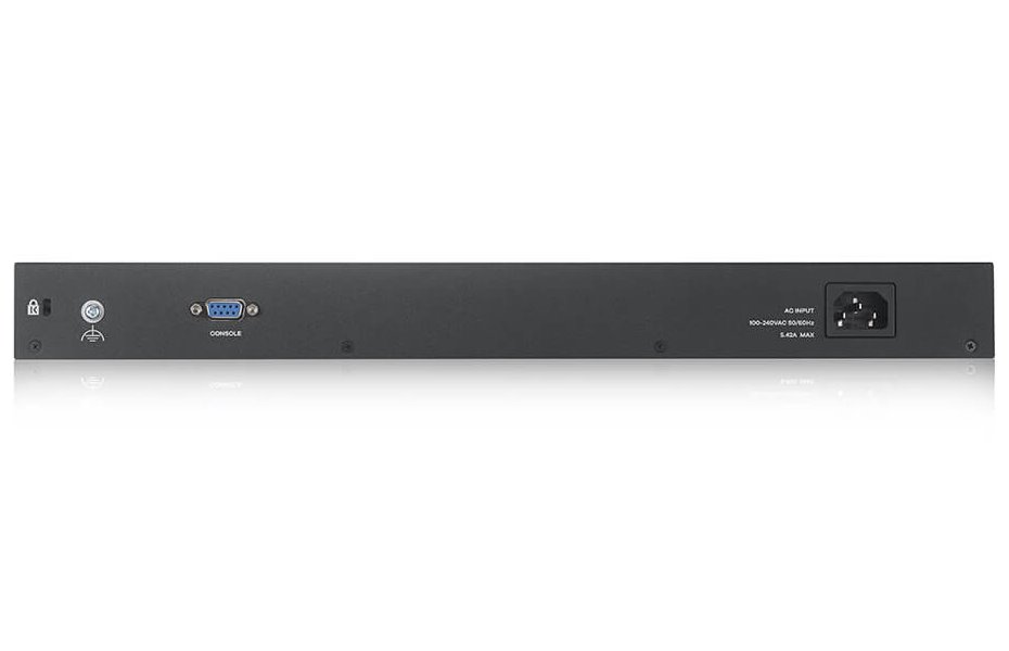 ZyXEL GS2220-50HP, EU region, 48-port GbE L2 PoE Switch with GbE Uplink (1 year NCC Pro pack license bundled)