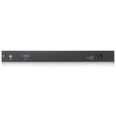 ZyXEL GS2220-50HP, EU region, 48-port GbE L2 PoE Switch with GbE Uplink (1 year NCC Pro pack license bundled)