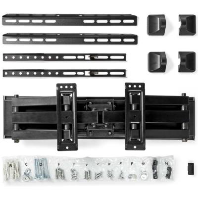 NEDIS nástěnný držák na TV/ 32 - 70"/ nosnost 40 kg/ naklápěcí/ otočný/ 80 mm - 520 mm/ 3 otočné body/ ocel/ černý