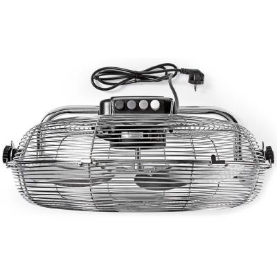 NEDIS podlahový ventilátor/ průměr 40 cm/ výkon 80 W/ 3 rychlosti/ naklápěcí/ kov