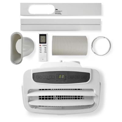 NEDIS Wi-Fi chytrá klimatizace/ 12000 BTU/ 100 m3/ odvlhčování/ 3 rychlosti/ 65 dB/ Android/ iOS/ bílá