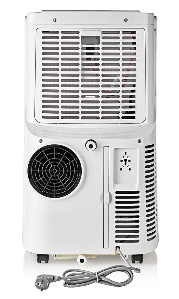 NEDIS Wi-Fi chytrá klimatizace/ 9000 BTU/ 80 m3/ odvlhčování/ 3 rychlosti/ 65 dB/ Android/ iOS/ bílo-černá