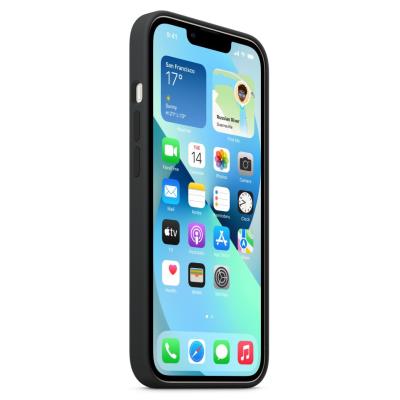 Apple iPhone 13 Silicone Case with MagSafe – Midnight